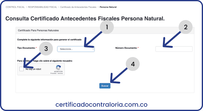 formulario solicitud certificado